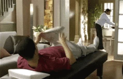 Straight friend came for a massage and was seduced by a blowjob from a gay masseur. . Gay massage gif